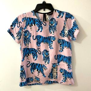 Vintage Tiger Nooworks Top S Small 2-4